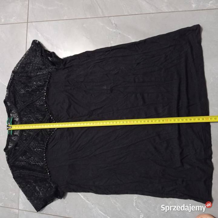 Koszulka Damska GUESS Czarna Nowa czarny Kamień Pomorski