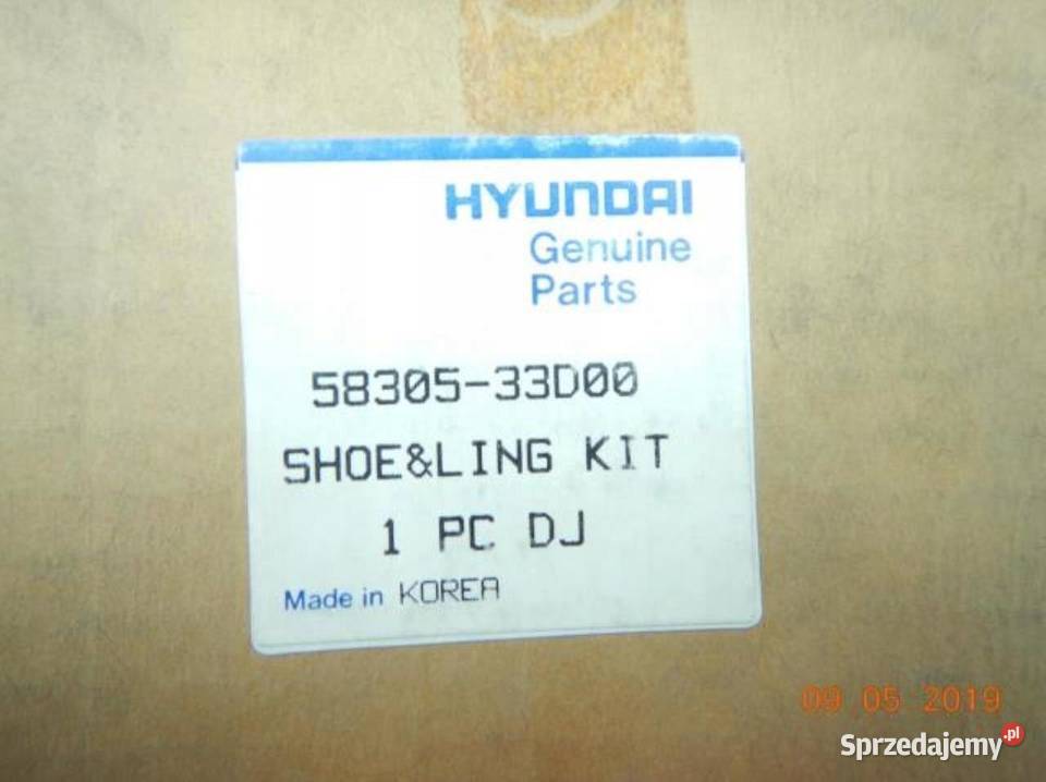 SZCZĘKI HAMULCOWE HYUNDAI SONATA I II ACCENT
