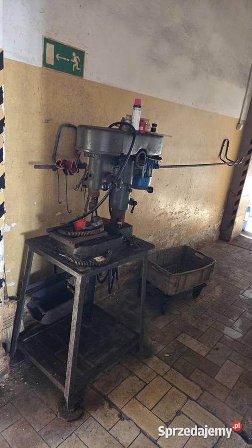 Wiertarka stołowa dł 80 x szer 35 x wys 68 Wiertarki i wkrętarki Świętochłowice