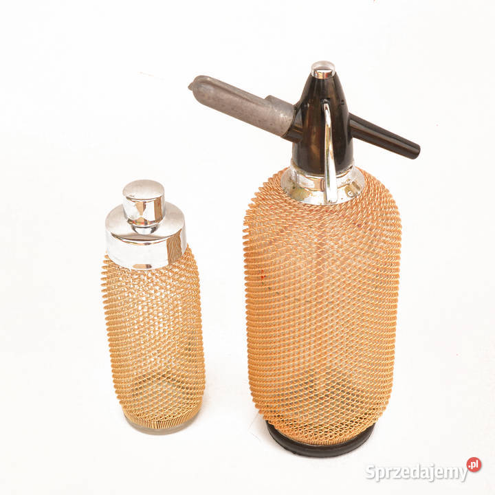 Złoty zestaw barmański Merkuria Czechosłowacja Warszawa