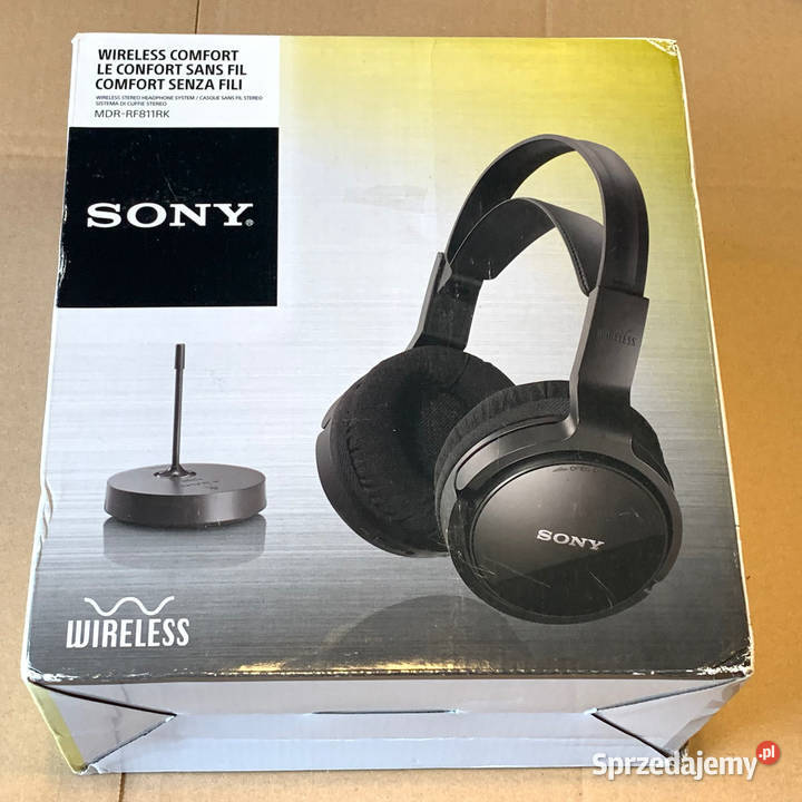 SONY MDR-RF811RK słuchawki bezprzewodowe nauszne