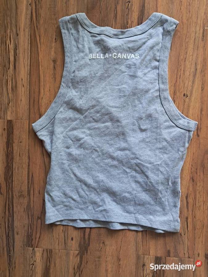 nowa bawełniany crop top bella canvas rozmiar M Sandomierz
