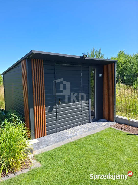 Schowek domek ogrodowy 3x3 drzwi okno dekor z Chojnice