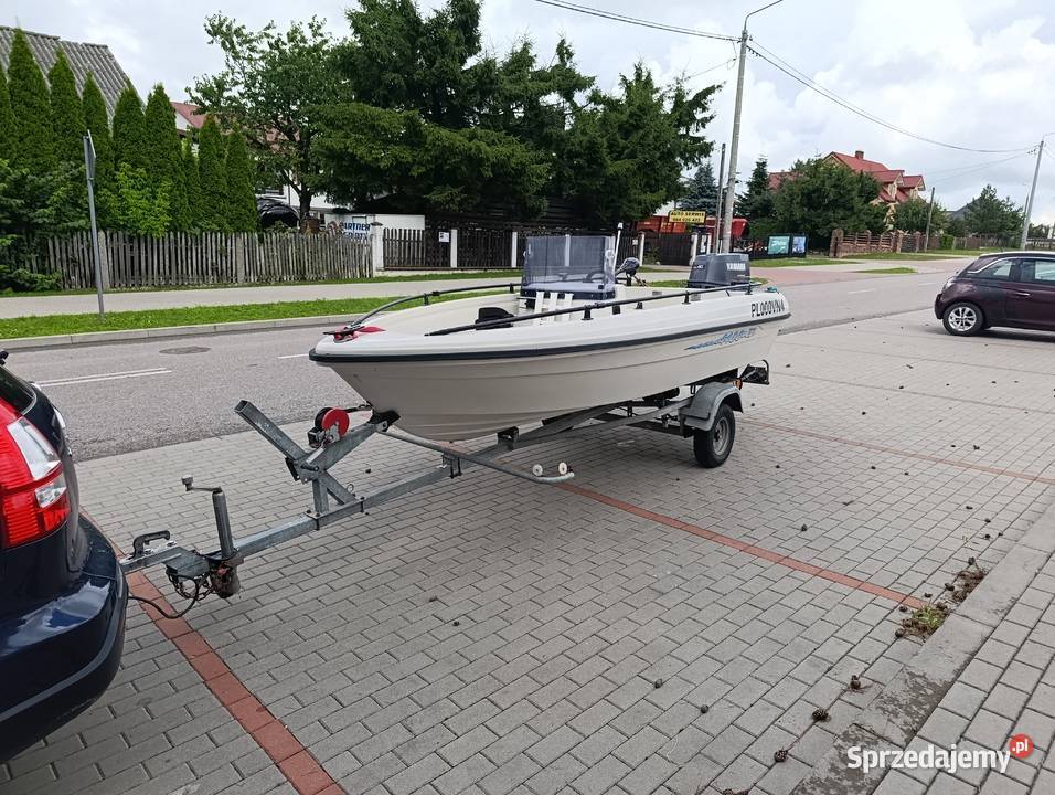 Łódź wędkarsko rekreacyjna terhi4100 Łomża sprzedam