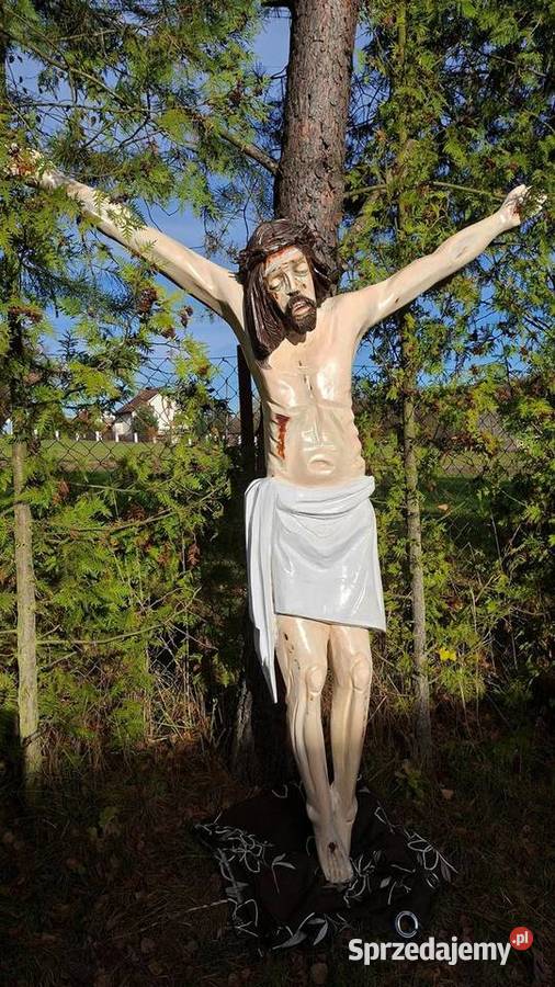 Duża rzeźba Jezusa Chrystusa Ukrzyżowanego Kalwaria Zebrzydowska sprzedam