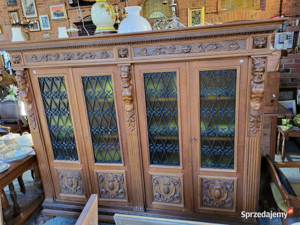 Biblioteka rzeźbiona antyk Rybnik