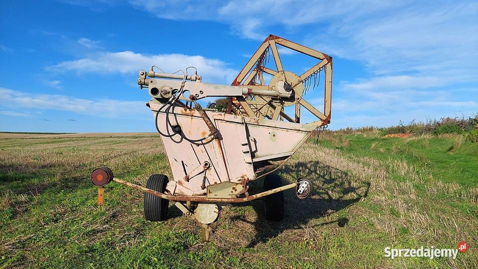 Heder 420m Wózek Kombajn Zbożowy Fortschritt Żarska Wieś