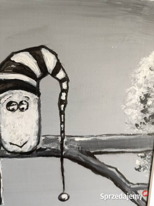 Obraz Andrzej Cybura mrówka 30x40 oprawiony wielkopolskie Poznań