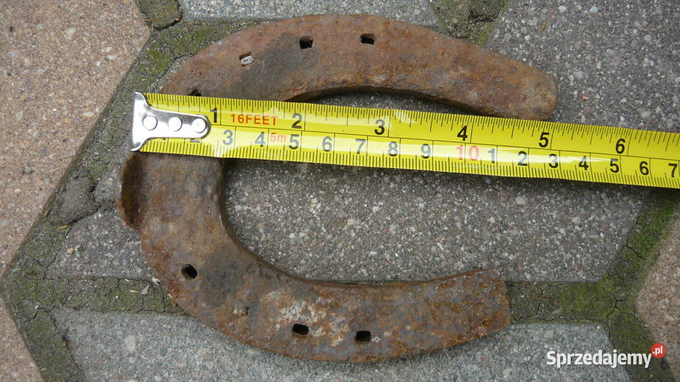 Zestaw duża i mała podkowa ogromna stara Pozostałe Sokółka