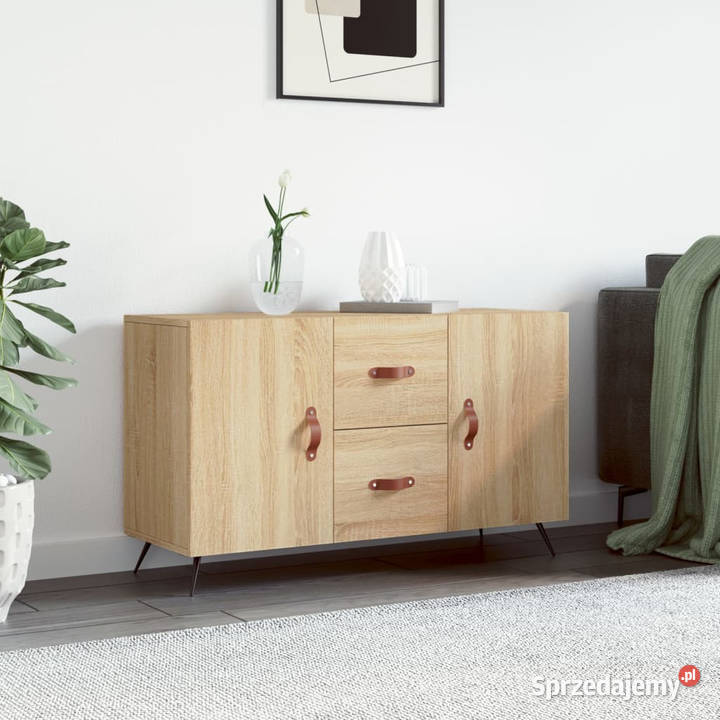 Komoda dąb sonoma 100x36x60 materiał Warszawa sprzedam