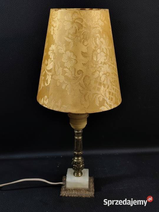 Stylowa Lampa Stołowa Vintage Mosiądz I Lampy stołowe i nocne