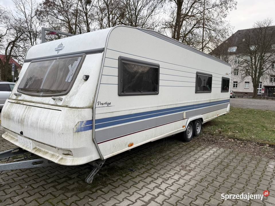 1020 Hobby 720 Prestige 9 m duza Przyczepa Szczecin
