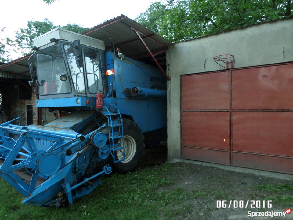 fortschritt e 512 z silnikiem bizona sw 400 Wózek do header'a Kombajny wielkopolskie Gniezno