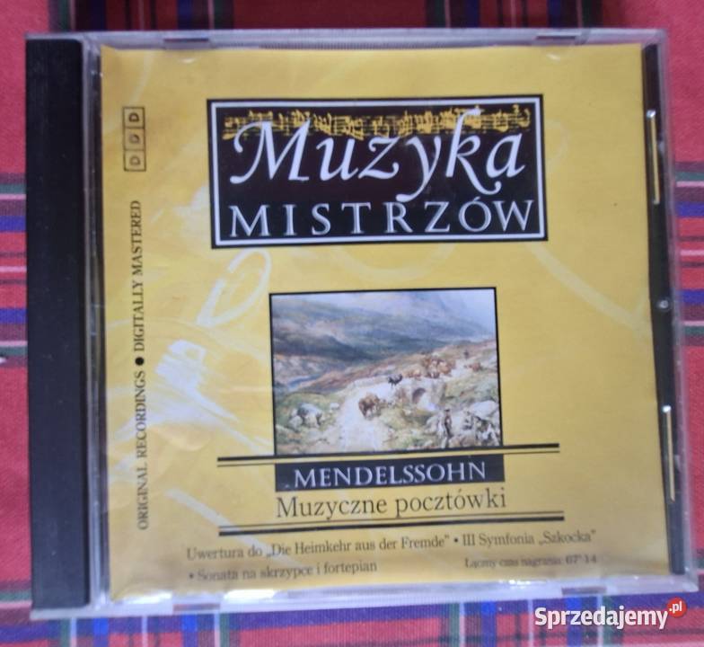 Muzyka mistrzów Mendelssohn Muzyczne pocztówki Płyty i kasety Kraków