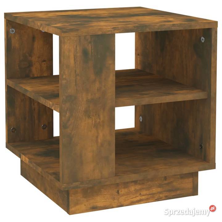 Stolik kawowy przydymiony dąb 40x40x43 813089 mazowieckie Warszawa