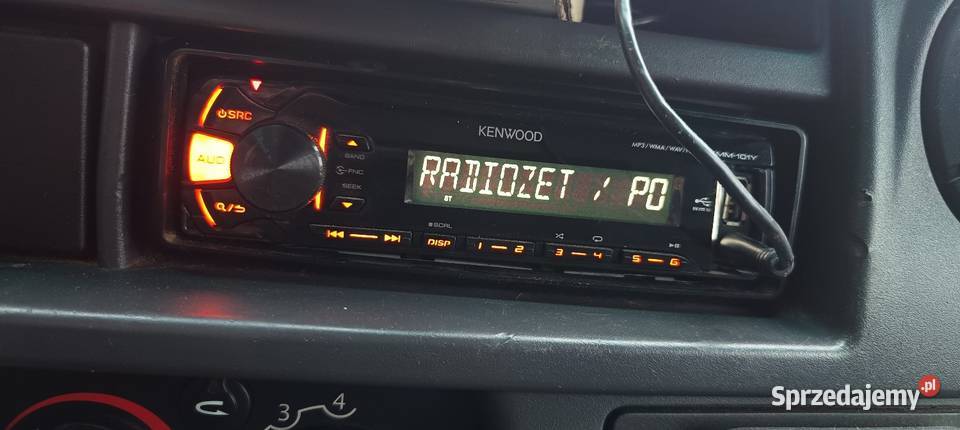 Radio samochodowe KENWOOD KMM101Y zdejmowany panel Łuków