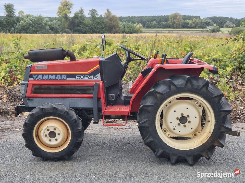 Traktorek traktor YANMAR FX24D 24 44 Wspomaganie Małuszyn