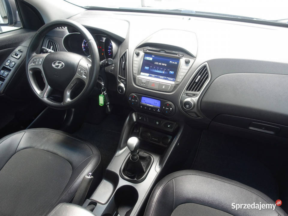 Hyundai ix35 16i Półskóra Klimatronik Alu Ledy relingi dachowe Częstochowa sprzedam