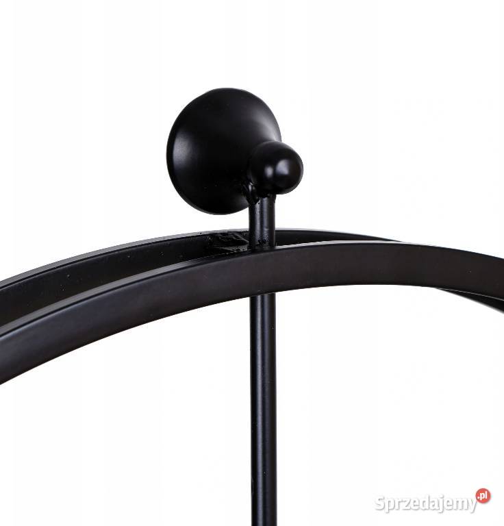 ZEGAR ŚCIENNY LOFT METALOWY RETRO Czarny 55