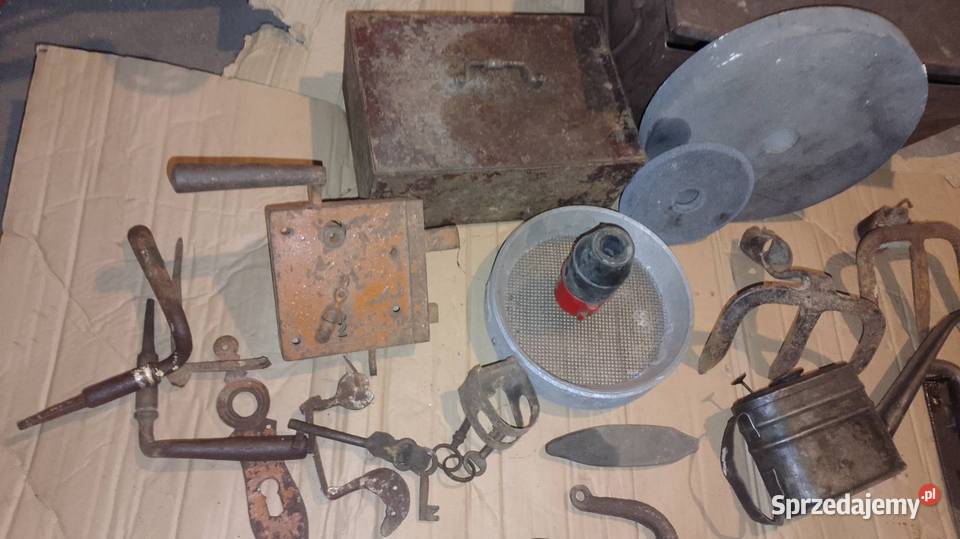 Skrzynki zamek poduszkowy i inne rzeczy Namysłów