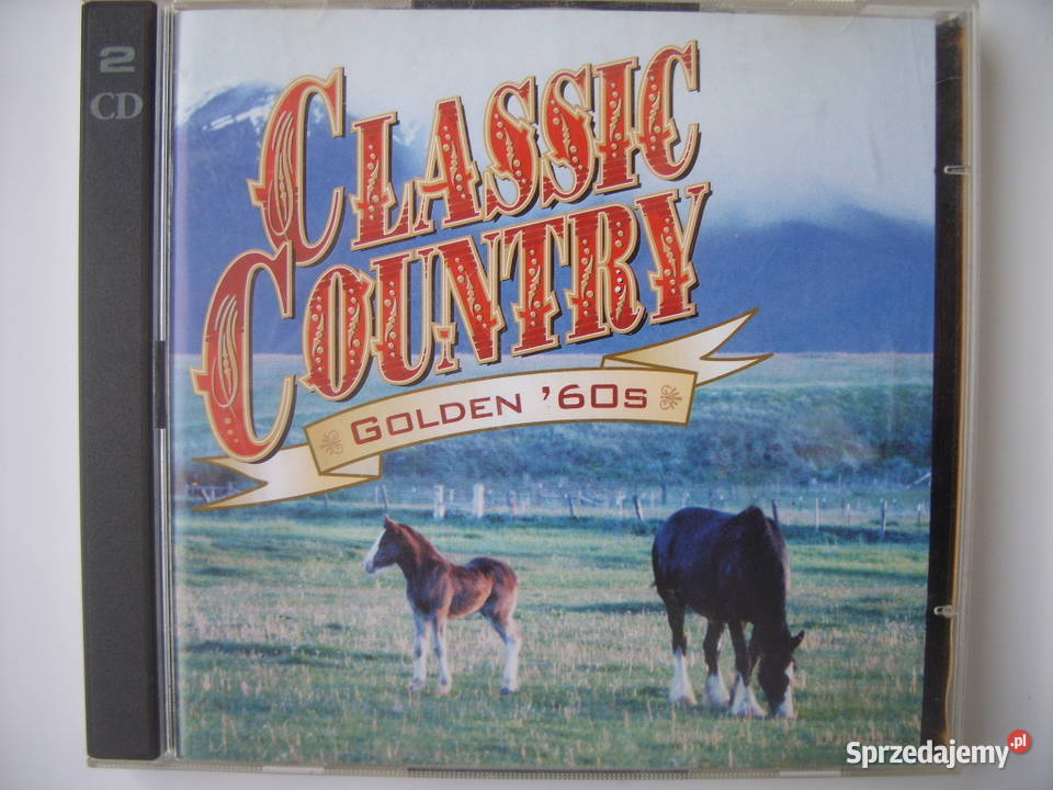 COUNTRY CD CLASSIC COUNTRy GOLDEN 60S 2 CD 2000 2 płyty Wołów