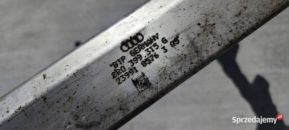 TRAWERS SANKI WÓZEK PRZÓD AUDI Q5 8R 8R0399315G Przystajń