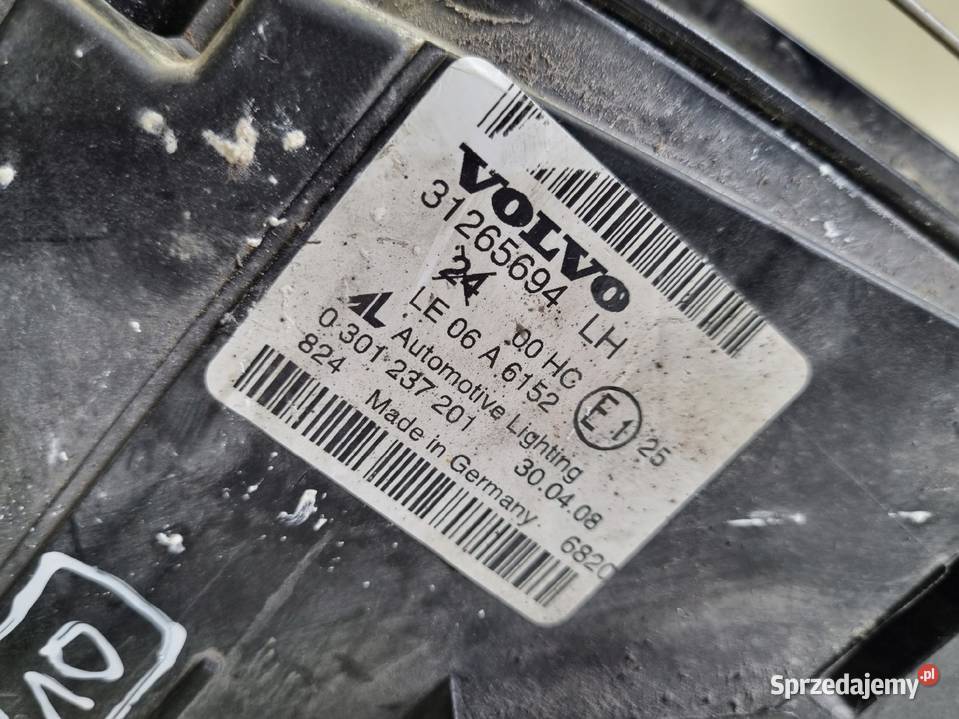 Volvo S40 II V50 LIFT PRZEDNIA LAMPA LEWA lewy Janów