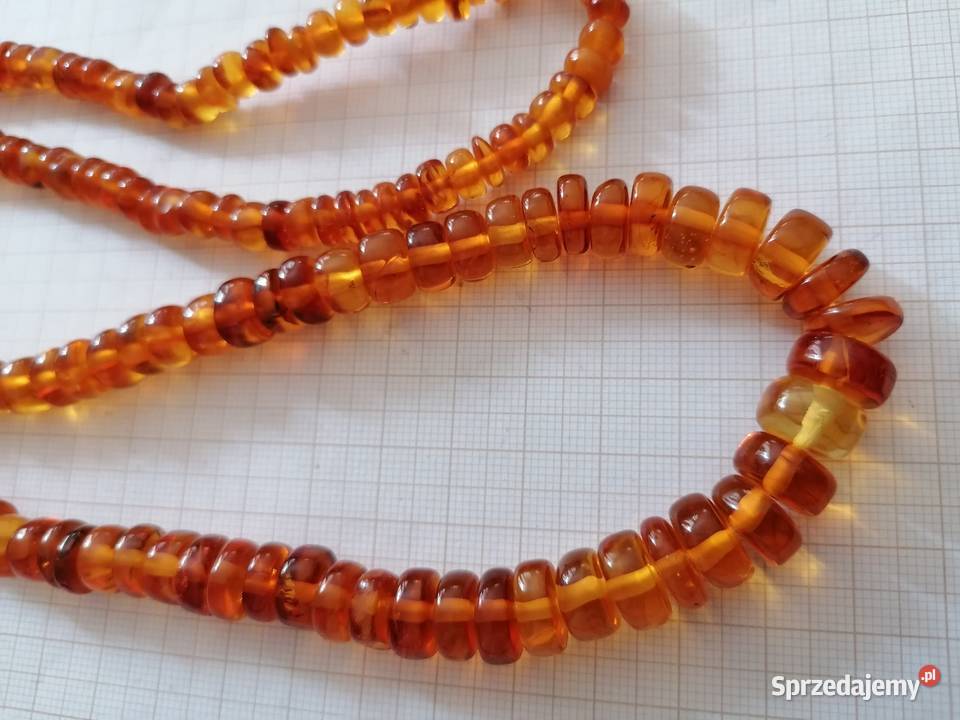 Naszyjnik Bursztyn Vintage Białystok