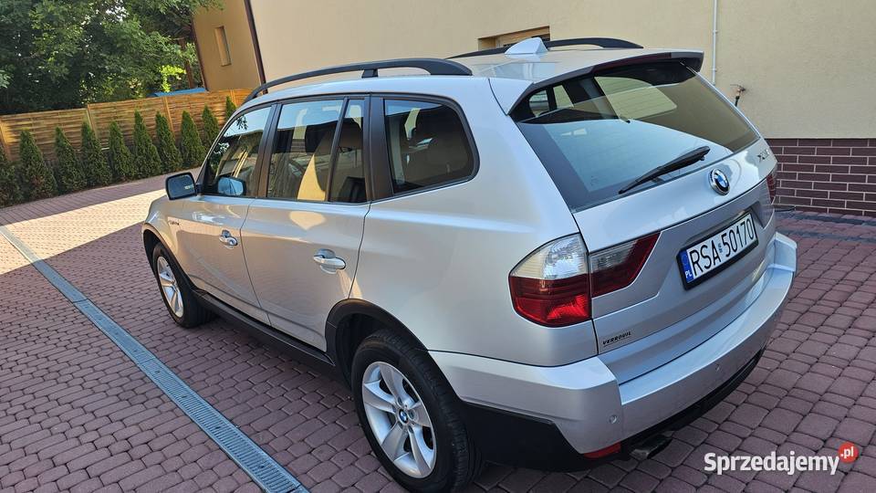 BMW X3 E83 20 D 177 xDrive 4x4 2008r Lift Manual garażowany Samochody osobowe Zarszyn
