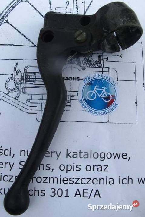 Klamka rączka chwyt hamulca Spartamet Saxonette