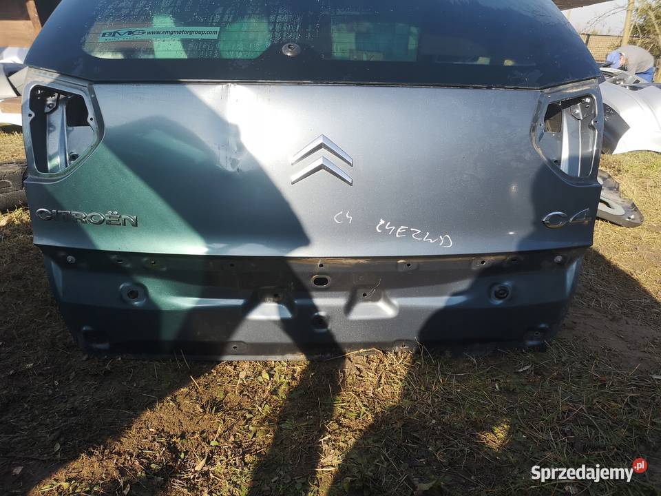CITROEN C4 PICASSO KLAPA TYŁ TYLNA EZWD Zbierkowo