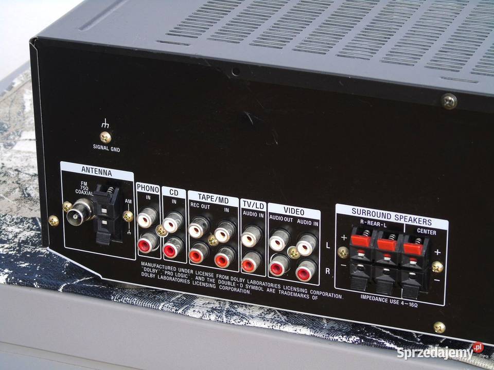 Amplituner Sony STRDE315 RDS sprawny i mocny Jasło