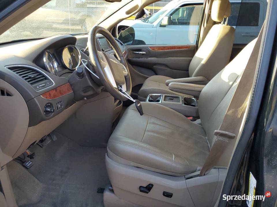 2014 CHRYSLER TOWN COUNTRY TOURING L czarny Częstochowa sprzedam