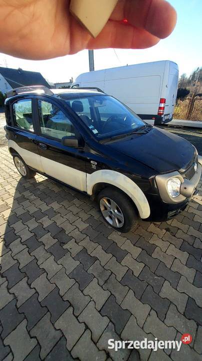 Fiat Panda cross 4x4 blokada dyfra Panda dolnośląskie Jelenia Góra
