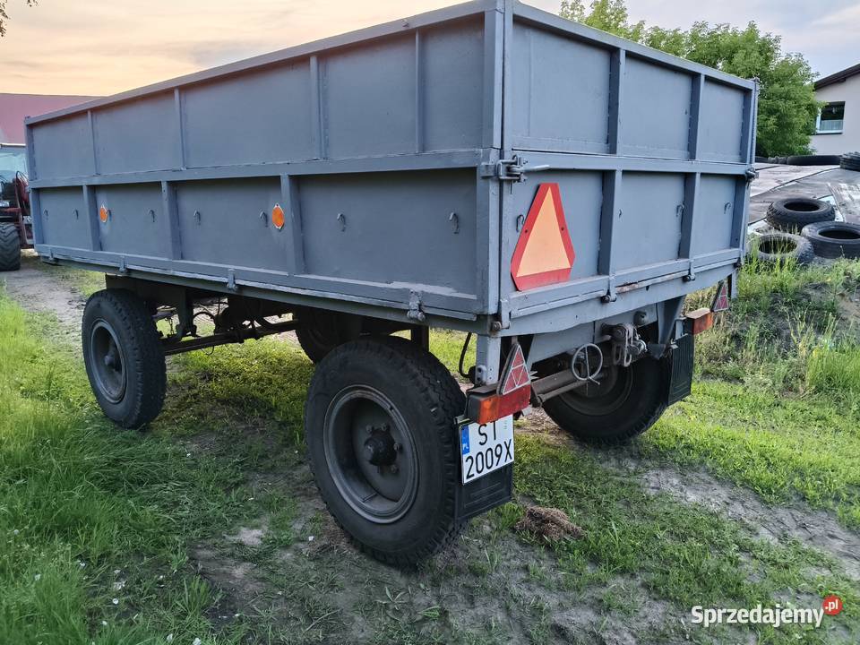 Przyczepa skrzyniowa 4t nieuszkodzony Tychy sprzedam