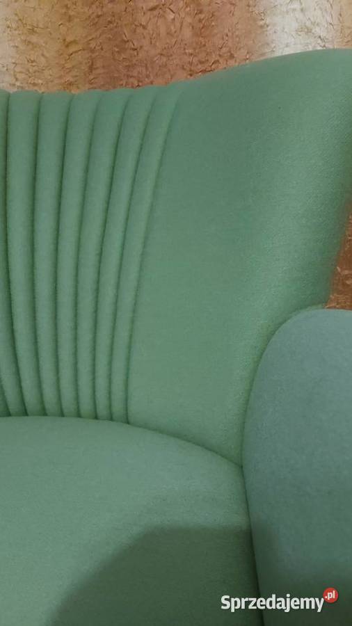 Fotel COCO Aris Concept zielony lata 60 STAN Warszawa