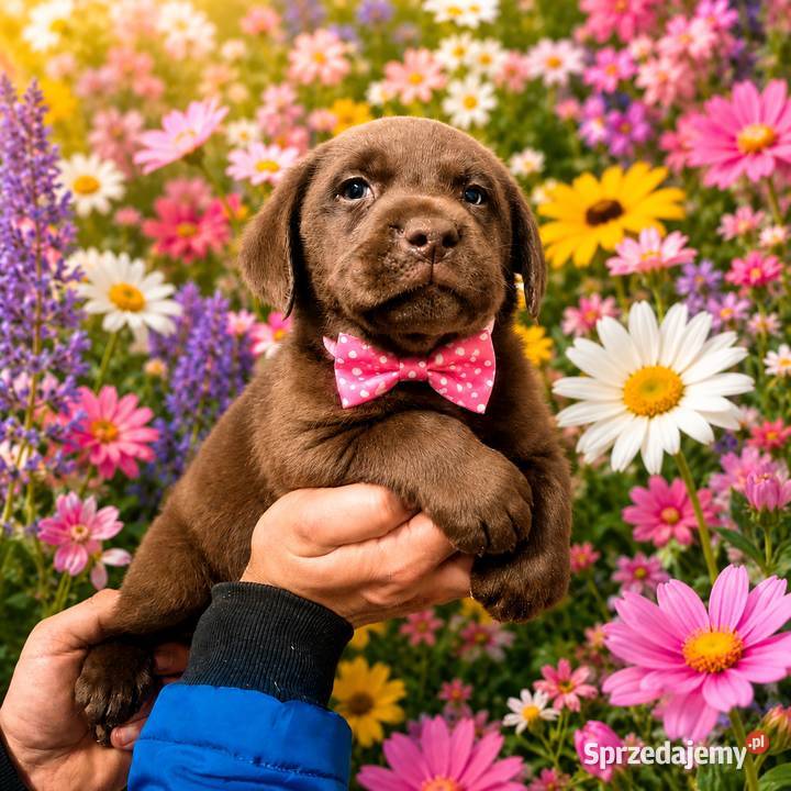 Labrador Retriever Czekoladka wspaniałej budowy świętokrzyskie Kielce