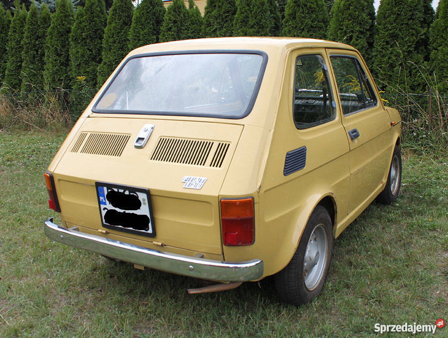 Fiat 126 Maluch 600 cm3 1973 w oryginale Pierwsza Seria
