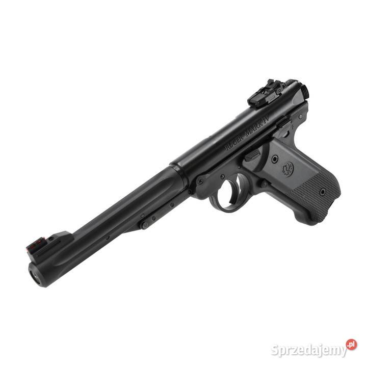 Pistolet wiatrówka Ruger Mark IV 45 mm czarny Sporty strzeleckie i myślistwo Warszawa