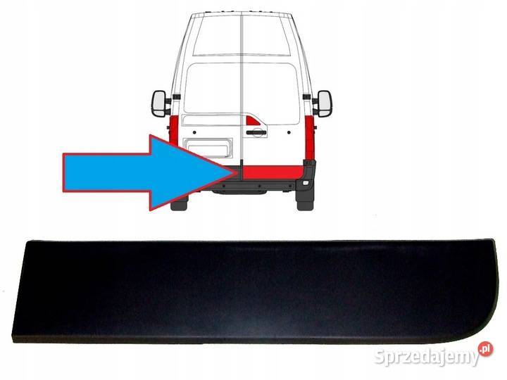 LISTWA DRZWI TYLNYCH PRAWA MASTER MOVANO NV400