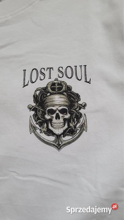 Biała koszulka SMOG biały Łysa Góra