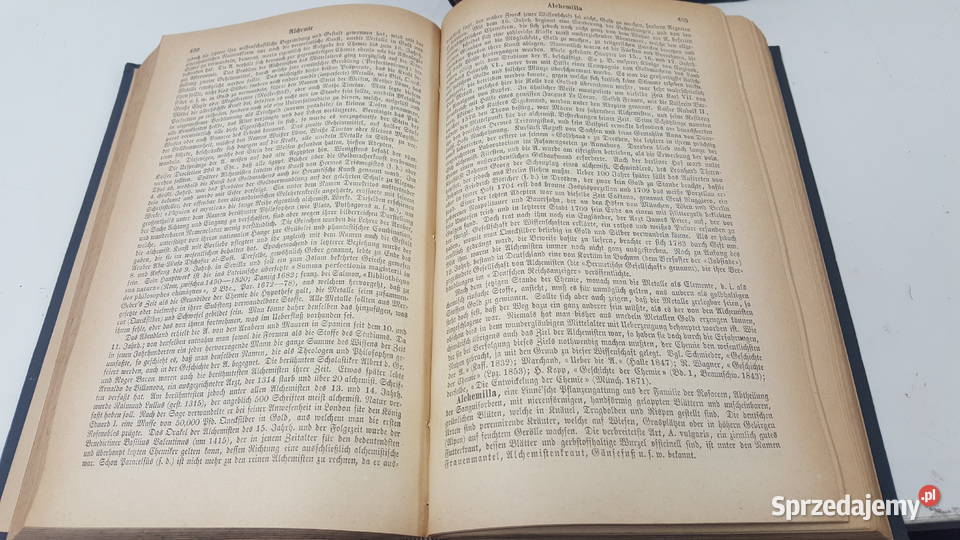 Encyklopedia Niemieckie 15 tomów 1875r Brockhaus lubuskie Nowa Sól sprzedam