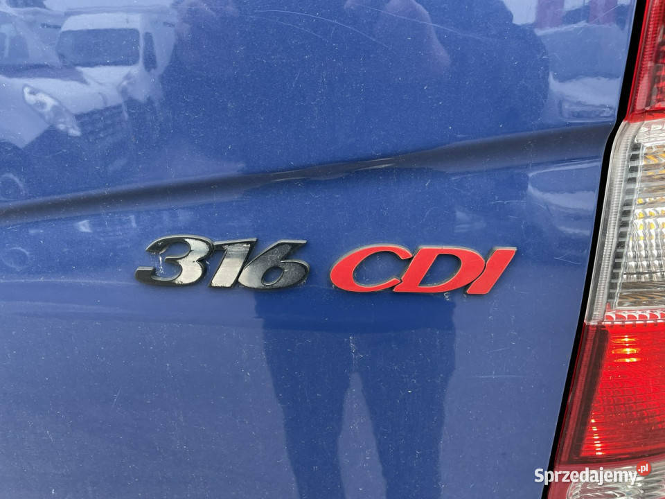 Mercedes Sprinter Sprinter 316 Maxi Brygadówka 2143cm3 dolnośląskie Syców sprzedam