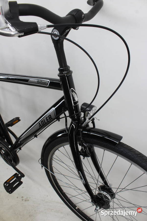 Aluminiowy rower męski ADLER 7 biegów w piaście Milicz