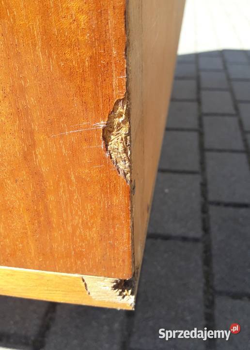 Komoda PRLsideboard MGrabiński komplet mała i Gdynia