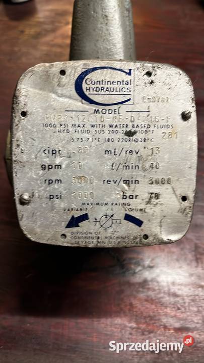 Pompa hydrauliczna Lipa sprzedam