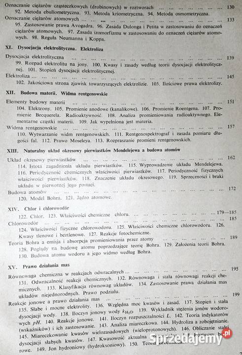 Chemia nieorganiczna łącznie z zasadami chemii