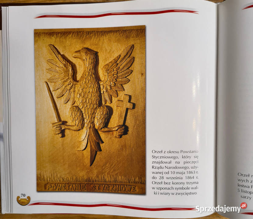 Orły polskie rzeźby w drewnie 12221993 Henryk Sosnowiec