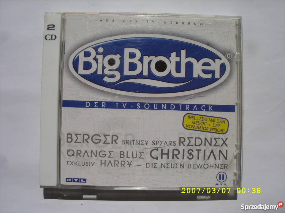 CD BIG BROTHERDU BIST NICHT ALLEINBMG 2CD dolnośląskie Wołów