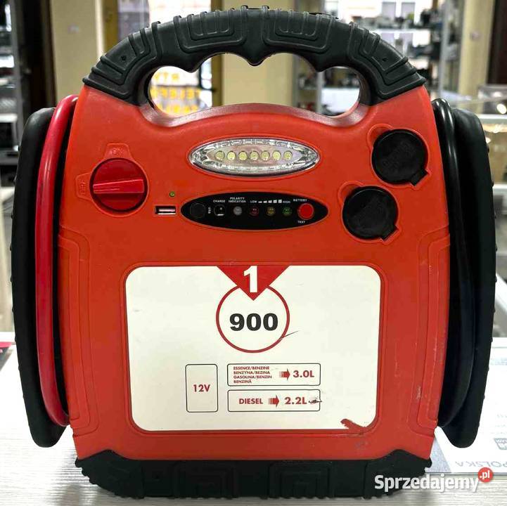 Booster samochodowy Czerwony 900 Elbląg
